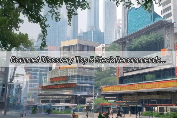 Gourmet Discovery Top 5 Steak Recommendations in Guangzhou Perfect for Kids